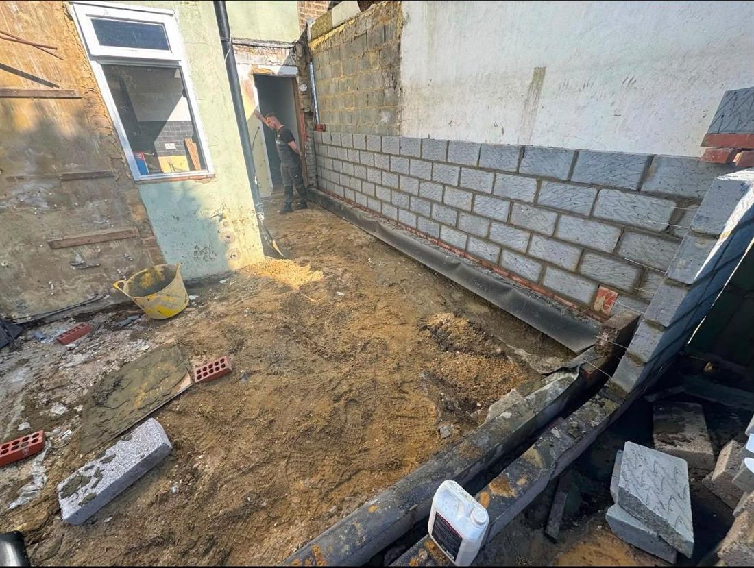 Extension Groundworks